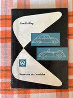 Handleiding vw kever 1957, Auto diversen, Handleidingen en Instructieboekjes, Ophalen of Verzenden