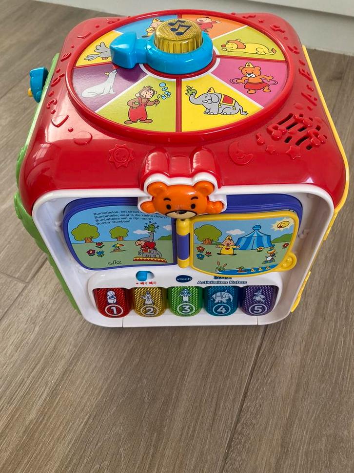 Vtech activiteiten kubus bumba, Kinderen en Baby's, Speelgoed | Vtech, Zo goed als nieuw, Ophalen of Verzenden