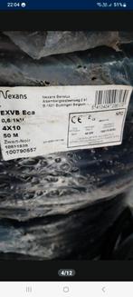 185 euro  EXVB 4X10 grondkabel CEBEC GEKEURD MERK NEXANS, Doe-het-zelf en Bouw, Elektriciteit en Kabels, Nieuw, Kabel of Snoer