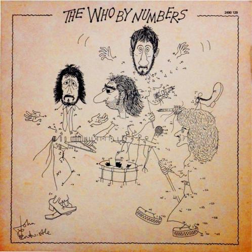 The who by numbers (1975), Cd's en Dvd's, Vinyl | Rock, Zo goed als nieuw, Poprock, 12 inch, Ophalen of Verzenden