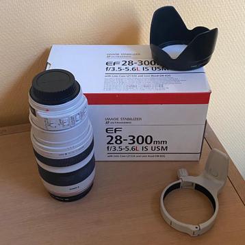 Canon EF 28-300 mm f/3.5-5.6L IS USM-zoomlens beschikbaar voor biedingen