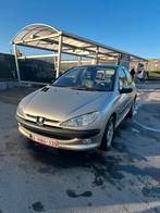 Peugeot 206i automaat, Auto's, Zwart, Leder, 5 deurs, Particulier
