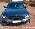 BMW 330E 292PK HYBRIDE PLUGIN BJ2020 71000KM, 5 places, Carnet d'entretien, Berline, Hybride Électrique/Essence