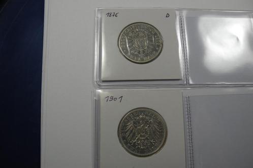 lotje 2xzilver van 2 Duitse Marken, Postzegels en Munten, Munten | Europa | Niet-Euromunten, Setje, Duitsland, Zilver, Ophalen