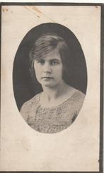 B P FOTO BEYAERT MARTHA ELSEGEM 1910 OUD 1929, Ophalen of Verzenden, Bidprentje
