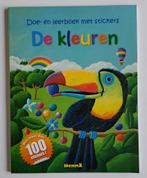 De kleuren – Doe- en leerboek met stickers – Ingrid Buthod, Comme neuf, Enlèvement ou Envoi