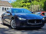 Maserati Ghibli / 3.0 D V6 / Navi / Led / Euro 6b /, Auto's, Automaat, Blauw, Leder, 5 deurs
