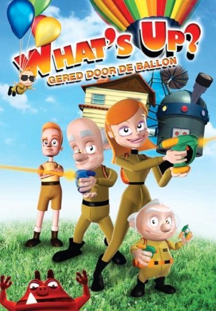 Dvd - What's Up - Gered door de ballon, Cd's en Dvd's, Dvd's | Tekenfilms en Animatie, Ophalen of Verzenden