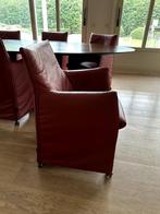 06 Design Leather Chairs, Huis en Inrichting, Vijf, Zes of meer stoelen, Modern, Leer, Zo goed als nieuw