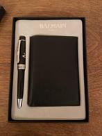 Balmain portefeuille + balpen, Verzamelen, Pennenverzamelingen, Overige merken, Overige typen, Nieuw, Met doosje