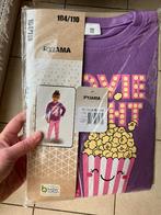 Nieuwe pyjama ' movie night ' Maat 104 / 110, Kinderen en Baby's, Kinderkleding | Maat 104, Ophalen of Verzenden, Nieuw, Meisje