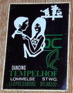 Vintage sticker Dancing Tempelhof Leopoldsburg autocollant, Collections, Autocollants, Comme neuf, Autres types, Enlèvement ou Envoi
