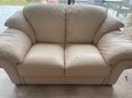 salon, Huis en Inrichting, Zetels | Zetels, Ophalen, Gebruikt, Tweepersoons, Leer