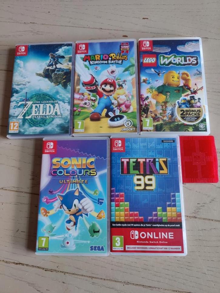 Nintendo Switch games, Games en Spelcomputers, Games | Nintendo Switch, Gebruikt, Overige genres, 3 spelers of meer, Vanaf 7 jaar