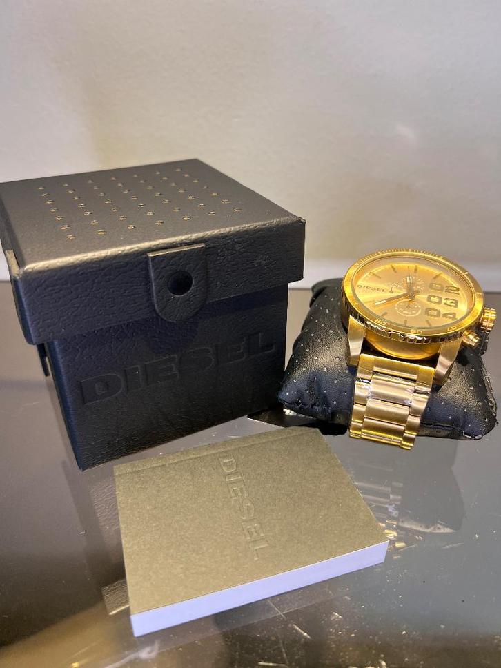 Diesel horloge! Nieuw! DZ4268 XL 58 mm, Handtassen en Accessoires, Horloges | Heren, Nieuw, Polshorloge, Overige merken, Staal