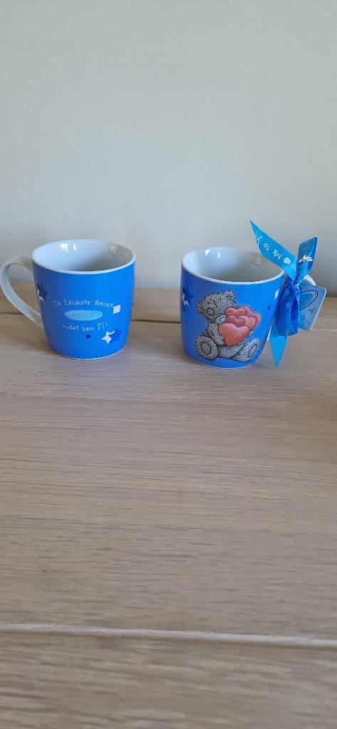 Me to you / drinktas beertje   (  2 stuks )    NIEUW !!, Verzamelen, Glas en Drinkglazen, Nieuw, Overige typen, Ophalen of Verzenden