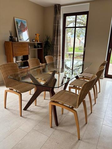 6 chaises en rotin Ligne Roset beschikbaar voor biedingen