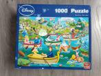 puzzel 1000 stuks Disney bootjes, Hobby en Vrije tijd, Denksport en Puzzels, Gebruikt, Ophalen of Verzenden, 500 t/m 1500 stukjes