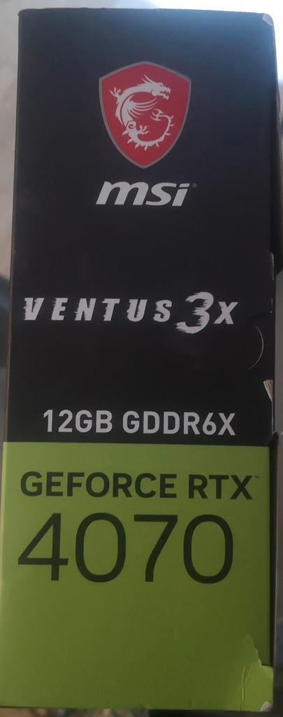 MSI VENTUS GEFORCE RTX 4070 3X, Computers en Software, Moederborden