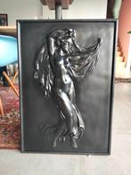 Art Nouveau Jugendstil stijl plaque kunst, Antiek en Kunst, Ophalen