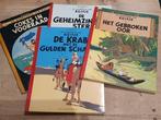 4 strips De avonturen van Kuifje nrs 5,8,9,18, Boeken, Meerdere stripboeken, Herge, Ophalen, Gelezen