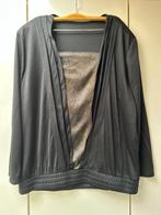 Blouse in zwart en goud - One size fits all ---, Kleding | Dames, Blouses en Tunieken, Sans marque, Ophalen of Verzenden, Zo goed als nieuw