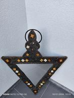 Noord-Afrikaanse driehoekige decoratieve spiegel, Huis en Inrichting, Ophalen, Minder dan 50 cm, Gebruikt, Minder dan 100 cm