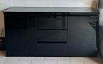 2 kasten in zwarte lak - dressoir en Tv kast, Huis en Inrichting, Ophalen, Zo goed als nieuw