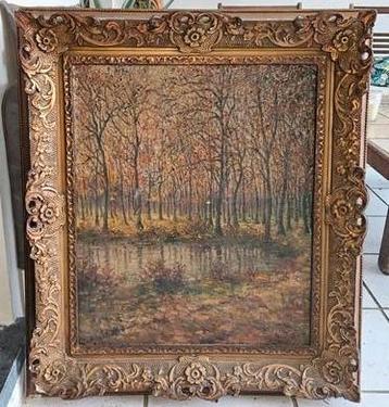 Grand paysage automnal 70x80 beschikbaar voor biedingen