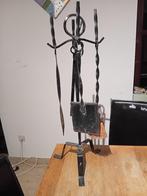 Houtkachelset, sierlijst, borstel en clip, Huis en Inrichting, Kachels, Gebruikt, Houtkachel, Ophalen of Verzenden, Hangend
