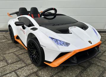 Lamborghini Huracan STO 12v Drift – 9km per uur – Leder NIEU, Enlèvement ou Envoi, Neuf
