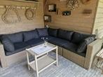Mooie lounge set in zeer goede staat, Tuin en Terras, Ophalen, Gebruikt, Wicker, Loungeset