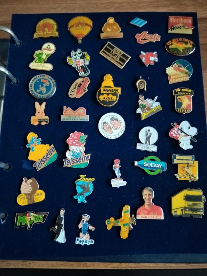 Collectie pins meer dan 60 stuks, Verzamelen, Complete verzamelingen en Collecties, Ophalen of Verzenden