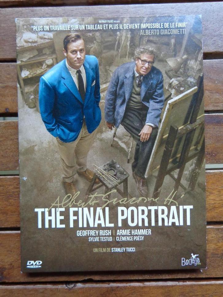)))  Alberto Giacometti, The Final Portrait   (((, CD & DVD, DVD | Aventure, Comme neuf, Tous les âges, Enlèvement ou Envoi