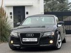 AUDI A5 1.8 TFSI - S LINE - NAVIGATIE - LEER - VELGEN, Auto's, Zwart, Cabriolet, Zwart, Bedrijf