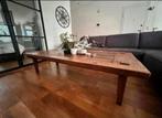 Houten salontafel (1m80 L, 75cm B, 40cm H), Huis en Inrichting, Ophalen, Zo goed als nieuw