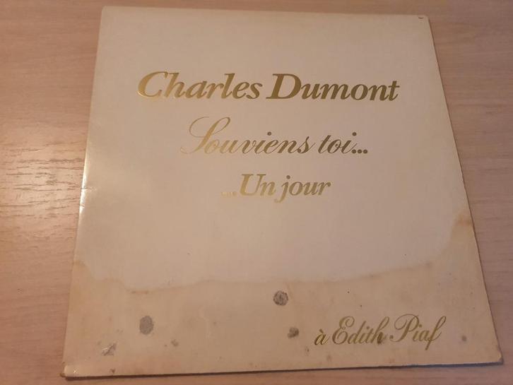 Disque vinyl 33 tours Charles Dumont – Souviens-Toi, CD & DVD, Vinyles | Pop, Comme neuf, 1980 à 2000, Enlèvement ou Envoi