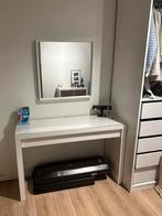 malm make-up tafel, Huis en Inrichting, Tafels | Kaptafels, Ophalen, Zo goed als nieuw