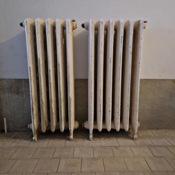 Set van 4 radiatoren uit de Art Nouveau-periode