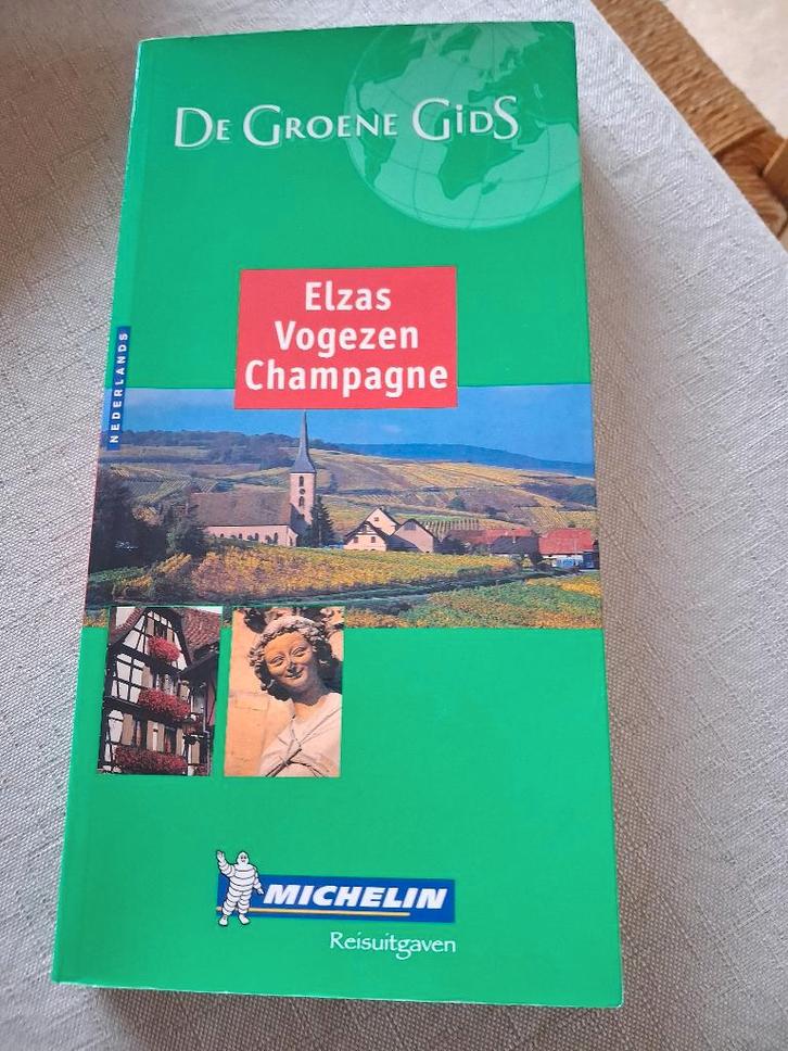 Reisgids "ELZAS-VOGEZEN-CHAMPAGNE" - Michelin, Boeken, Reisgidsen, Gelezen, Reisgids of -boek, Europa, Michelin, Ophalen of Verzenden