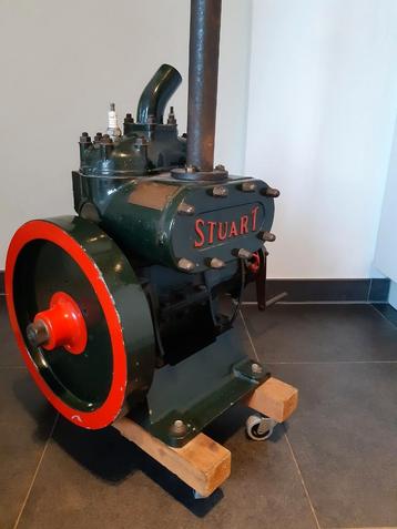 ZELDZAME ANTIEKE GEREVISEERDE STUART SCHEEPS MOTOR, Enlèvement, Comme neuf, Autres carburants