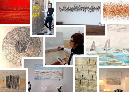 VERSTEGEN moderne schilderijen MAATWERK, Antiek en Kunst, Kunst | Schilderijen | Modern, Ophalen