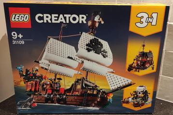 Lego 31109 Piratenschip Lego Creator 3 in 1 ONGEOPEND beschikbaar voor biedingen