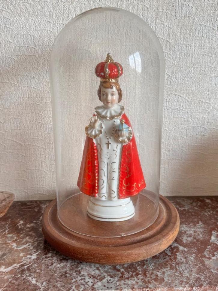 Glazen stolp excl. beeldje, Huis en Inrichting, Woonaccessoires | Stolpen, Ophalen
