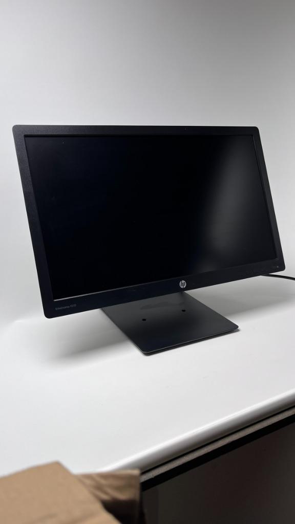 HP Monitor E232  23 inch Full HD  Zwart  PC beeldscherm, Computers en Software, Monitoren, Gebruikt, DisplayPort, HDMI, VGA, In hoogte verstelbaar
