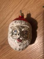 Kerstbal hoofd kerstman, Ophalen of Verzenden, Zo goed als nieuw