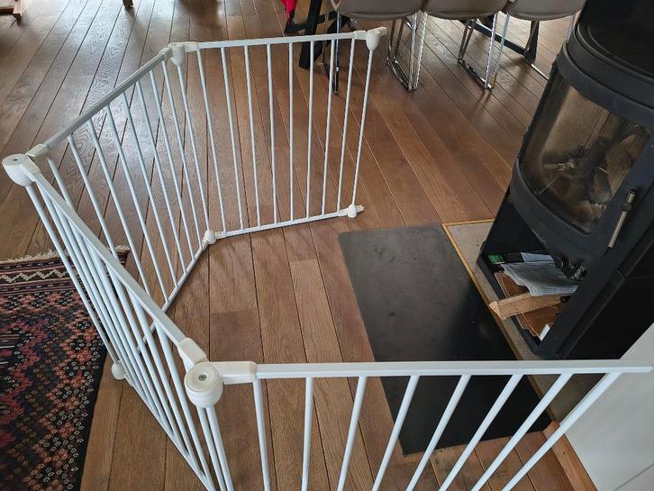 Veiligheidshek Noma (5 panelen), Kinderen en Baby's, Traphekjes, Nieuw, Overige typen, Metaal of IJzer, 115 cm of meer, Ophalen