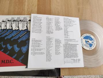 MDC (clear vynil, binnenhoes, perfecte staat, punk, hardcore beschikbaar voor biedingen