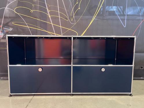 Usm Haller kast blauw, Huis en Inrichting, Kasten | Dressoirs, Zo goed als nieuw, 150 tot 200 cm, 50 tot 75 cm, Met lade(s), Verzenden