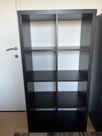IKEA KALLAX vakkenkast - zwart, Huis en Inrichting, Ophalen, Gebruikt